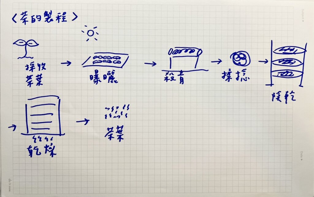 日曬水洗差別-茶